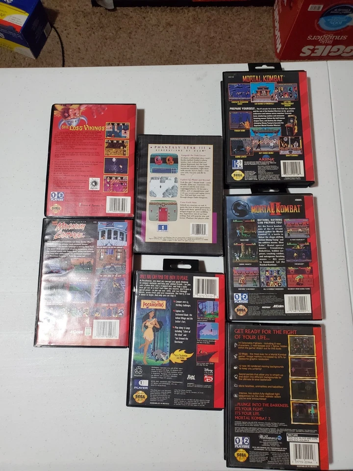 Lote de juegos Sega Genesis Foto 2 de 4