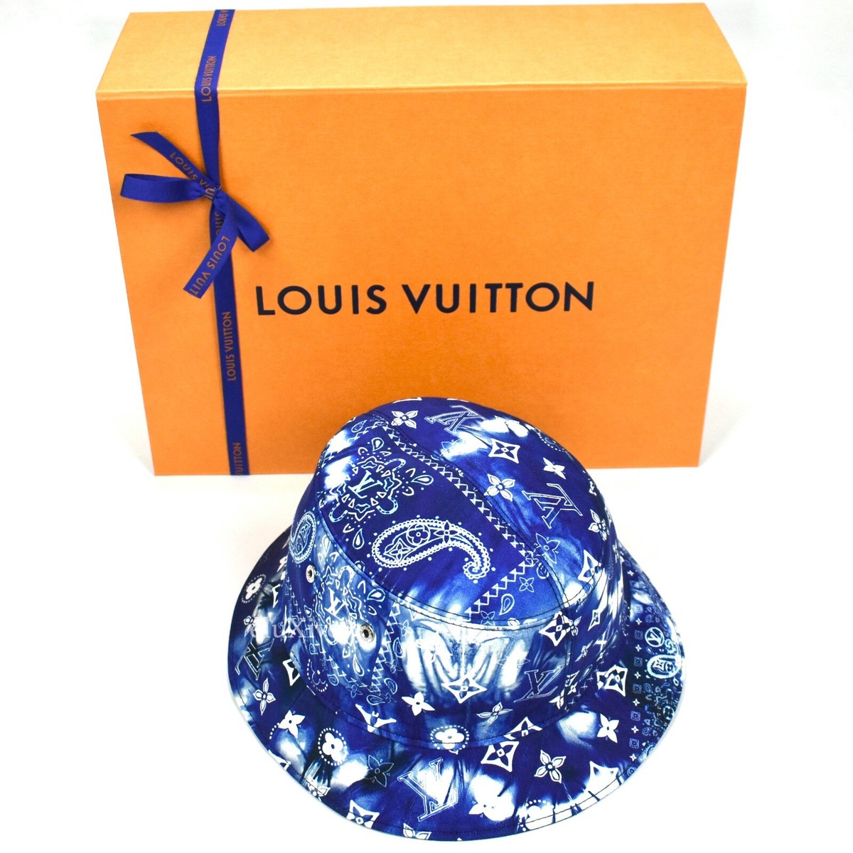 Louis Vuitton Monogram Bandana リバーシブル バケットハット