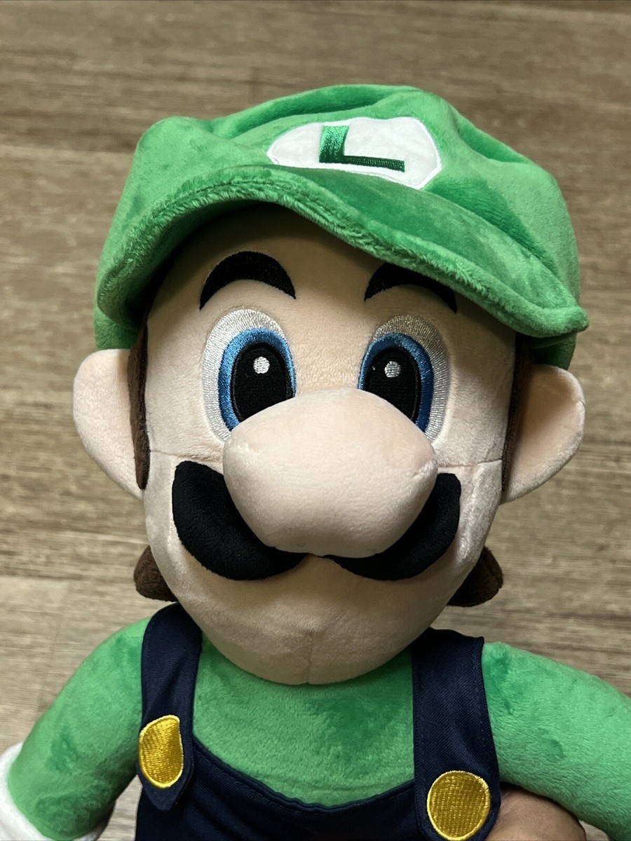 Super Nintendo World Luigi BIG Plush Doll Universal Studios