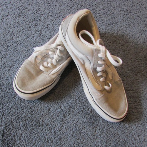 Scarpe da ginnastica Vans Old Skool donna 6 uomo 4,5 grigio scamosciato basse tela atletica - Foto 1 di 5
