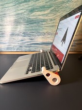 Laptop Kickstand - 3D Printed Airflow Enhancer