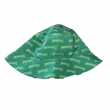 Nature Valley Reversible Bucket Hat White Green Promo Fishing Camping