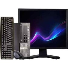 Dell OptiPlex 7010 Desktop Computer Ci5 8GB RAM 512GB 19" Monitor Windows 10 Pro