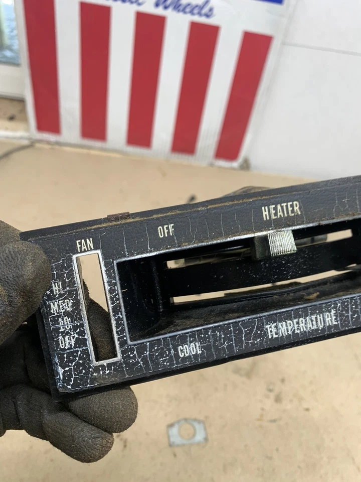 Buick Skylark/GS 1969-1972 sin aire acondicionado calefacción control temperatura clima 71 cables Electra! Foto 2 de 4