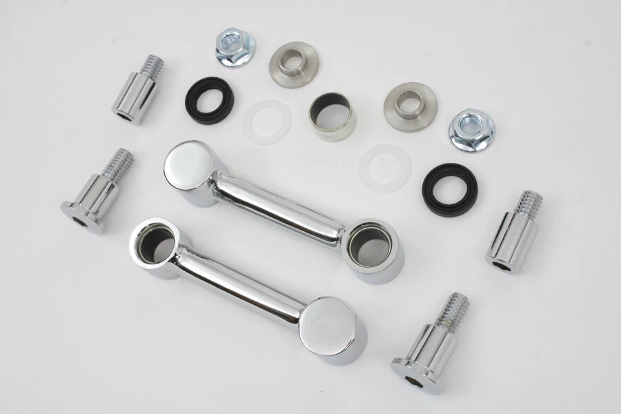 Harley Front Fender Softail Springer Chrome Suportes 93-06 FXSTS V-Twin 50-0688 D7 - Imagem 3 de 4