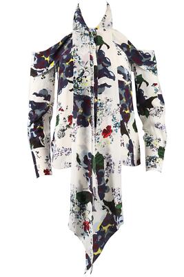 ERDEM SEIDENTOP MIT BLUMENDRUCK UK 8