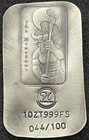 2024 1 Oz .999 Silver The Minotaur THIN Hayleybug Mint Art Bar Mythical Creature