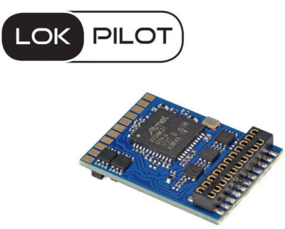 ESU 59619 ~ New 2026 ~ LokPilot V5.0 DCC/MM/SX/M4 Motor Decoder ~ 21 Pin NEM660