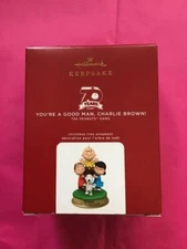 Hallmark Keepsake Ornament 2020 Peanuts You’re a Good Man, Charlie Brown magic