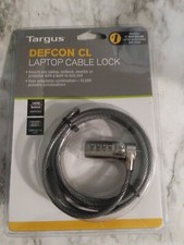 Targus Defcon CL Laptop Security Combo Combination Cable Lock PA410U New in Pkg