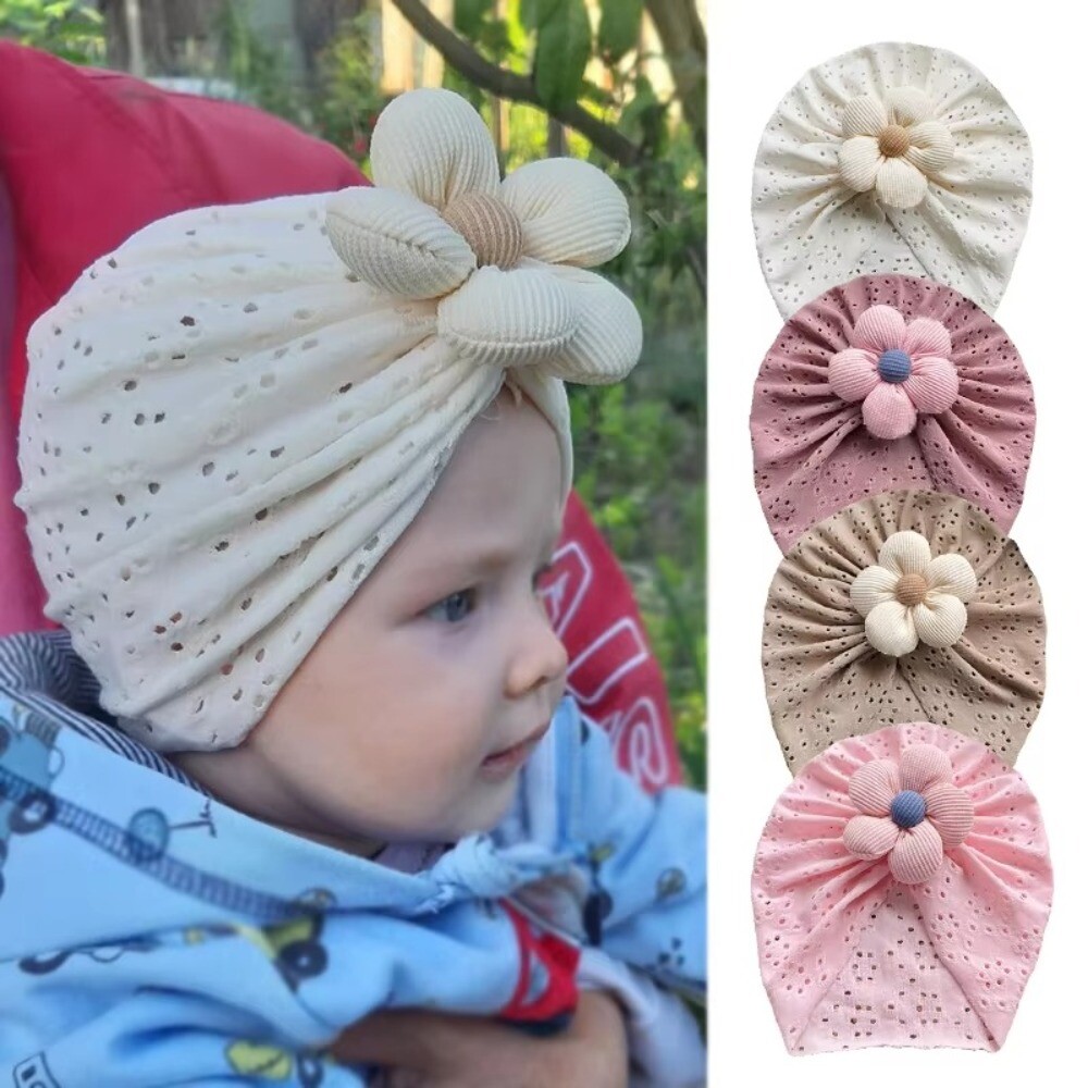 APL Bellissimo Fiore Elastico Neonato Cappellino Copricapo per Neonato Estate