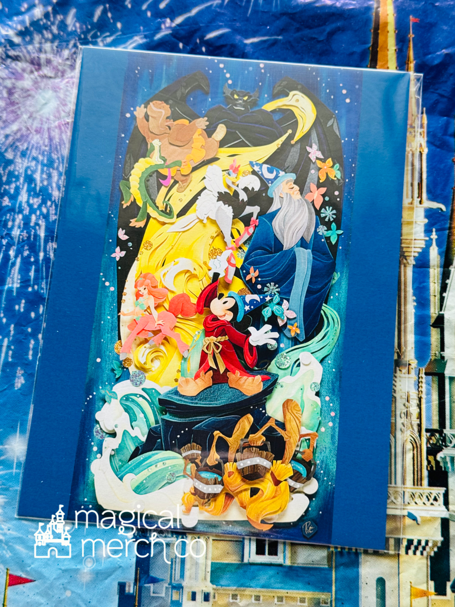2024 Disney Parks Fantasia Symphony Of Sorcery Mickey 5x7