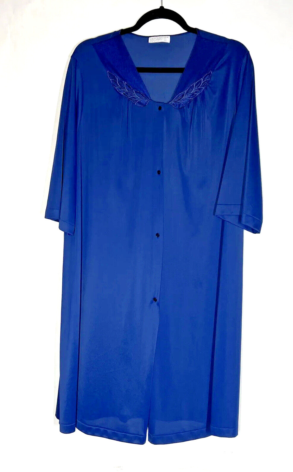 Vintage Vassarette Nightgown Robe Button Sleepwear Wo… Gem