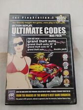 Grand theft auto games codebooks & ultimate codes Max pack for Playstation 2-3