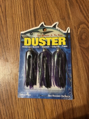 Boone 00131 Dave Workman 1/8 Oz 3 Pk Dusters Purple Black Blue Sparkle