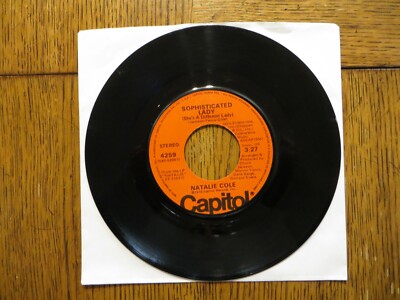 Natalie Cole   Sophisticated Lady - 1976 - Capitol 4259 7'' Single VG+/Generic