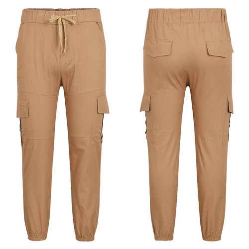 Herren Jogger Chino Hose Jogger Cargohose Jogginghose Stretch Low Crotch Pants - Bild 9 von 15
