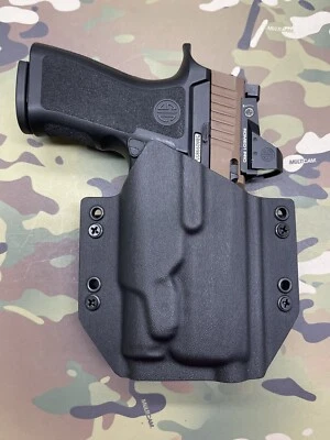 TR HOLSTERS Black Kydex Holster for Sig Sauer P320 X Compact Foxtrot 1X