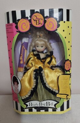 Vintage 1999 Marie Osmond Beauty Bug Ball Collection - Queen Bee Doll NOS
