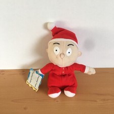 Vintage Mattel Rugrats Tommy Pickle Soft Bean Bag Toy, Collectible Toys