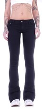 Damen Jeans Hose Bootcut Hüftjeans Schlaghose Flared Weites Bein 36 - 46  G27