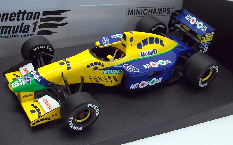 BENETTON B194 シューマッハ　直筆サイン　1/18 ミニチャンプス Benetton - Ford Minichamps 1⁄18 B194 GP Schumacher 1:18 – model