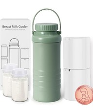 Portable Breast Milk Cooler 22oz Travel Chiller Keeps Milk Fresh 24H