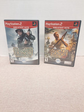 Medal of Honor: Frontline & Rising Sun (PlayStation 2 PS2) Lot Of 3 Complete