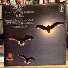 [CLASSICAL]~EXC LP~DEBUSSY~FAURE~VERNON HANDLEY~La Mer~Prelude Lapres~{1975]~UK~