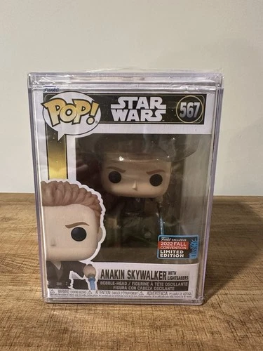 Funko Pop Star Wars #567 Anakin Skywalker With Lightsabers 2022 Fall (Protector)