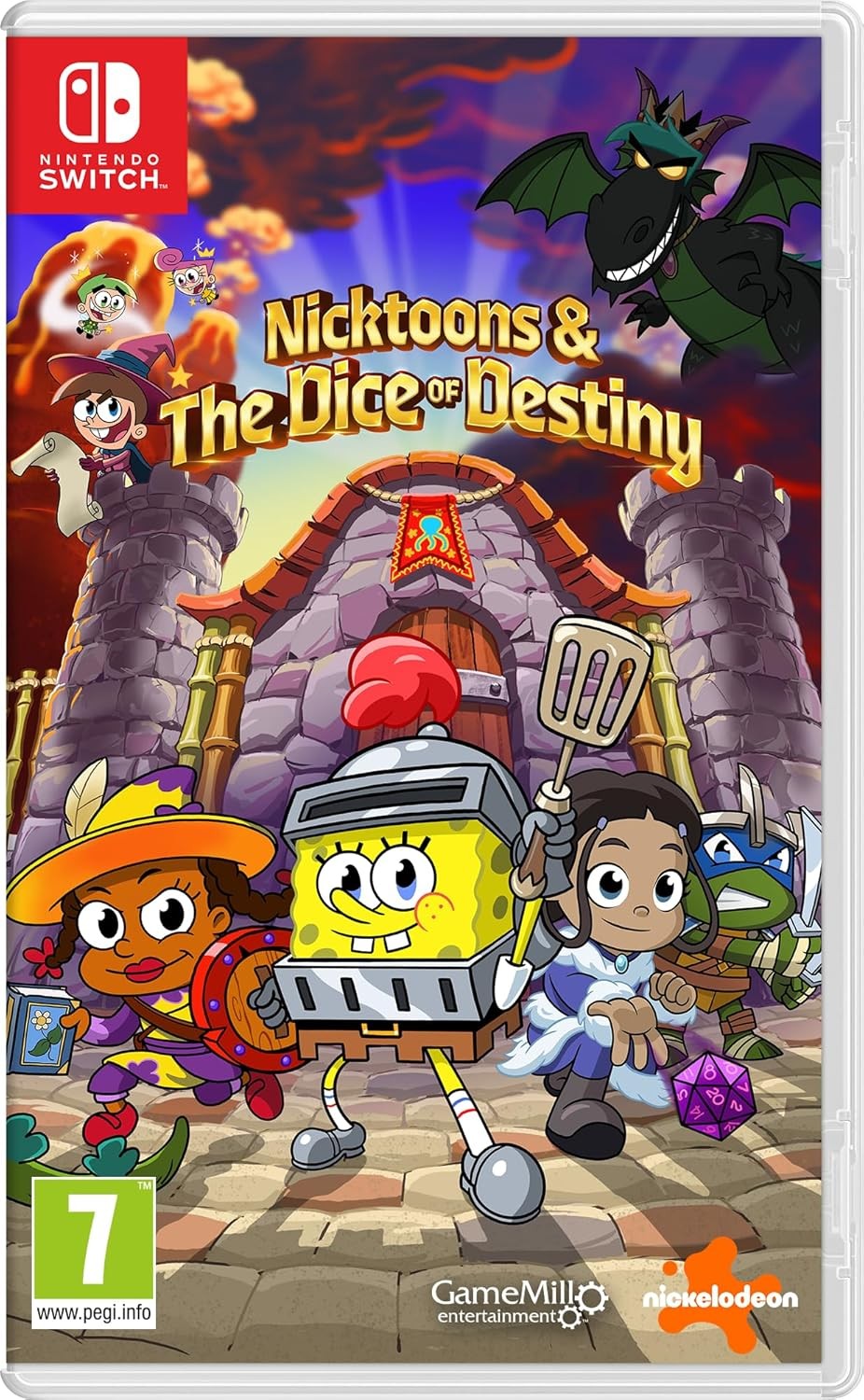 Nicktoons & The Dice of Destiny (Nintendo Switch) - Brand New and Sealed