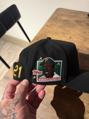 2024 Lids Topps Series 1 Mitchell & Ness Roberto Clemente Chase Hat Pirates