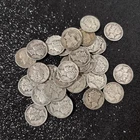 Silver Mercury Dimes lot (35) 1900s