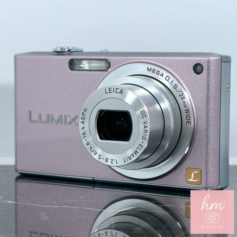 Panasonic LUMIX DMC-FX33 Cocktail Pink 8.1MP Digital Camera 3.6x