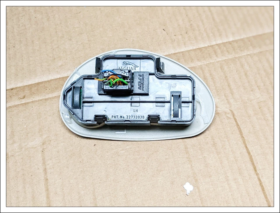 Interruptor de control del asiento del conductor delantero izquierdo Jaguar XJ8 SJR X308 1998-2003 LNA6031BBAGD Foto 4 de 4