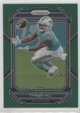 2022 Panini Prizm Green Prizm Tyreek Hill #180 xi6