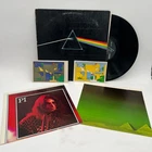 Pink Floyd Dark Side Of The Moon Vinyl LP 1973 SMAS-11163 w/Posters & Stickers