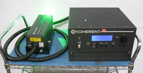 C202793 Coherent Verdi-V18 18W Green Laser w/ Power Supply + Thermotek Chiller