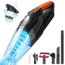 Handheld Vacuum Cordless,Powerful Suction 30Mins Long Runtime, Dust Busters C...