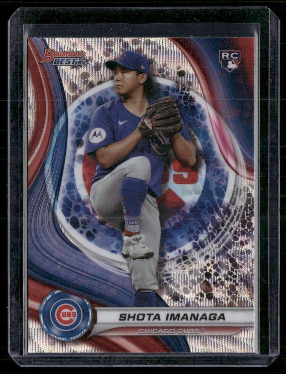 2024 Bowman's Best #16 Shota Imanaga Wave Refractors