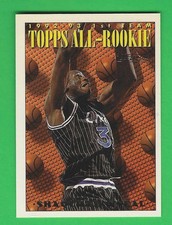 '93'/94 Topps Shaquille O'Neal All Rookie Team GOLD #152 NM