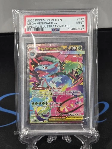 2025 Mega Venusaur ex 177/132. SIR PSA 9