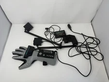 Nintendo NES Power Glove with Sensor Bars OEM Authentic Untested