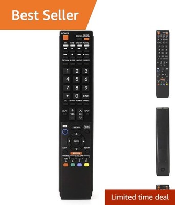 Infrared Sharp AQUOS Replacement Remote - 40 Buttons, Ergonomic & Lightweight