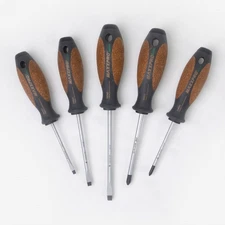 Witte Maxx Pro Nature (Cork) Slotted and Phillips Screwdriver Set, 5 Pieces