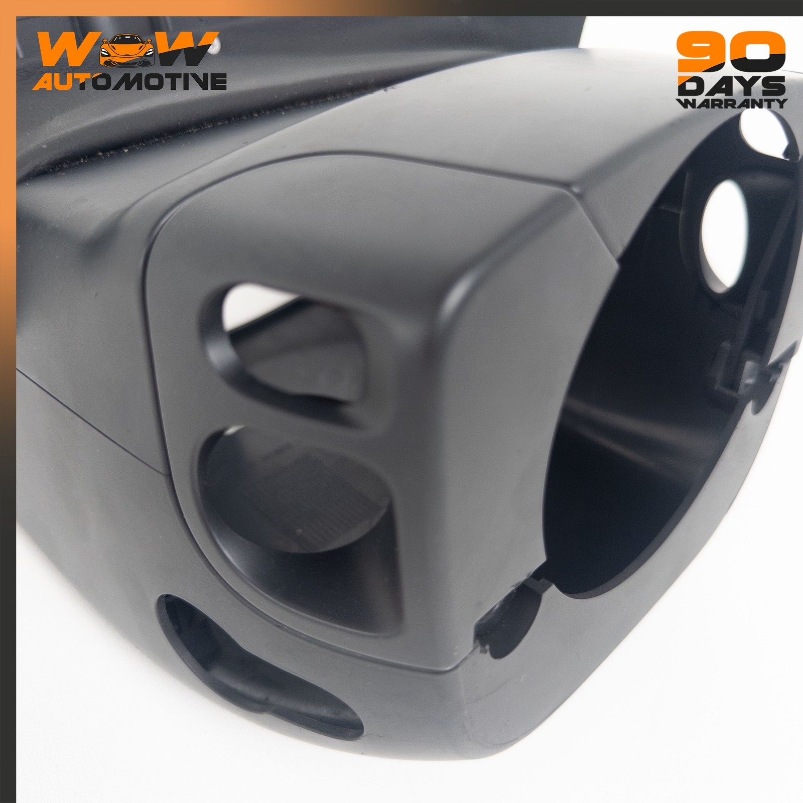 04-13 BENTLEY CONTINENTAL GTC STEERING COLUMN SPEEDOMETER COVER TRIM BLACK OEM