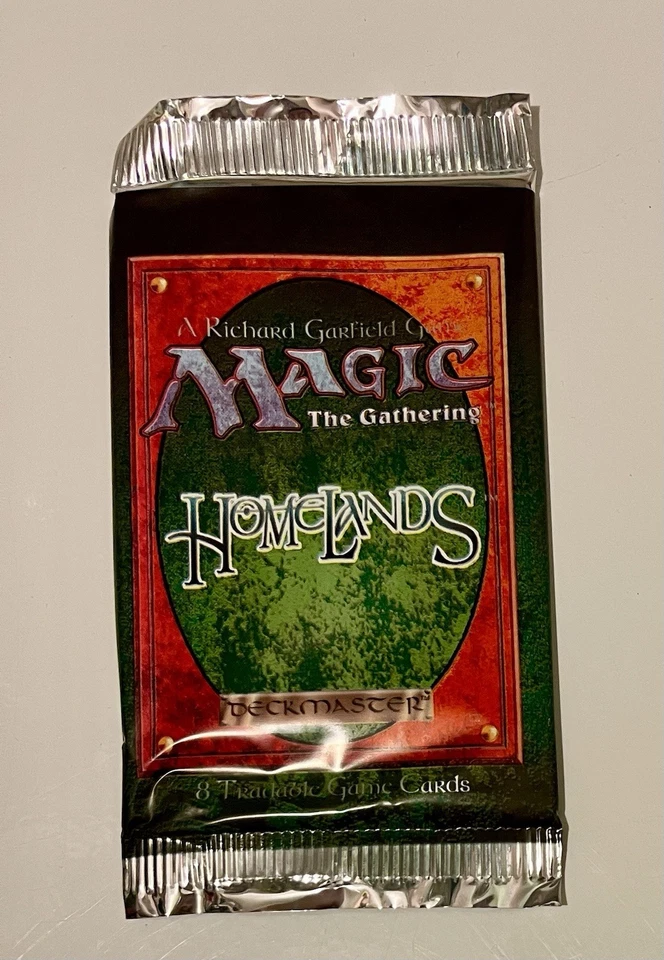 Magic the Gathering Homelands Booster Pack 1995. Factory Sealed. 40 available - Image 2 of 4