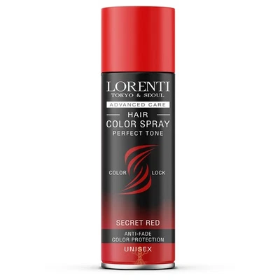 LORENTI – TOKYO & SEOUL Color Haarspray Secret Red - 150 ml