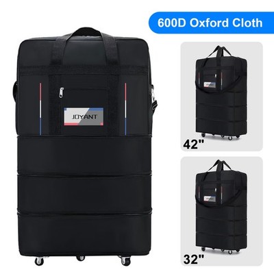32'' 42'' Duffle Bag w/5 Wheels Carry on Luggage Collapsible Travel Suitbag
