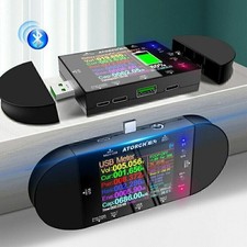 Type-C USB Tester Digital Voltmeter Ammeter Volt Amp Power Bank Meter Multimeter